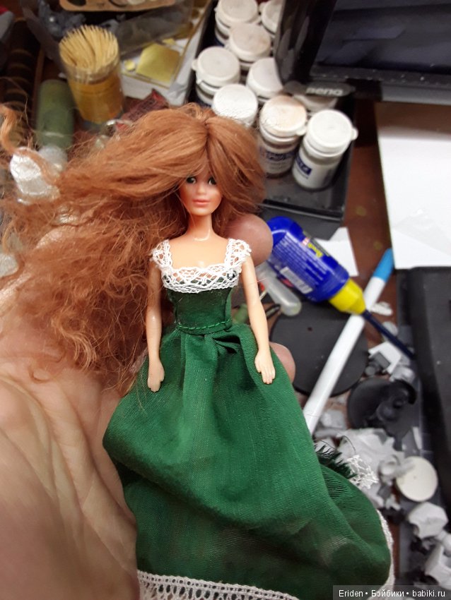 Кастомизация Dazzle doll от Mattel (фото 9)
