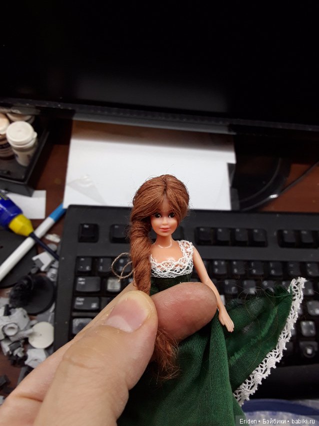 Кастомизация Dazzle doll от Mattel