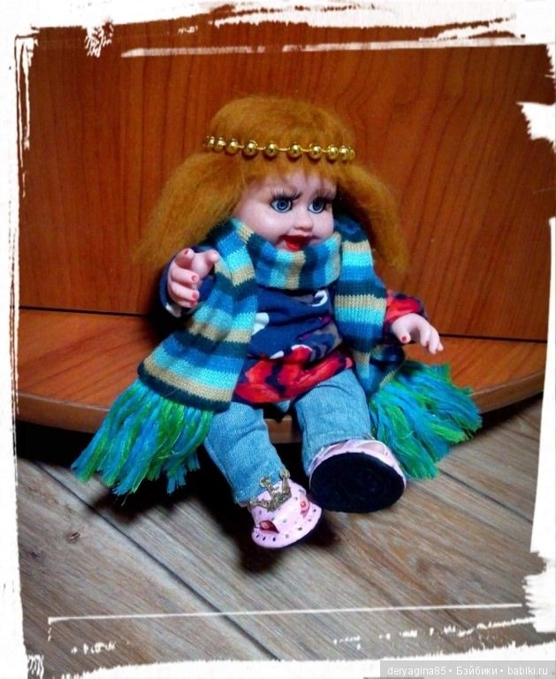 Китайский пупс — Реставрация и преображение кукол: ремонт (фото 7)