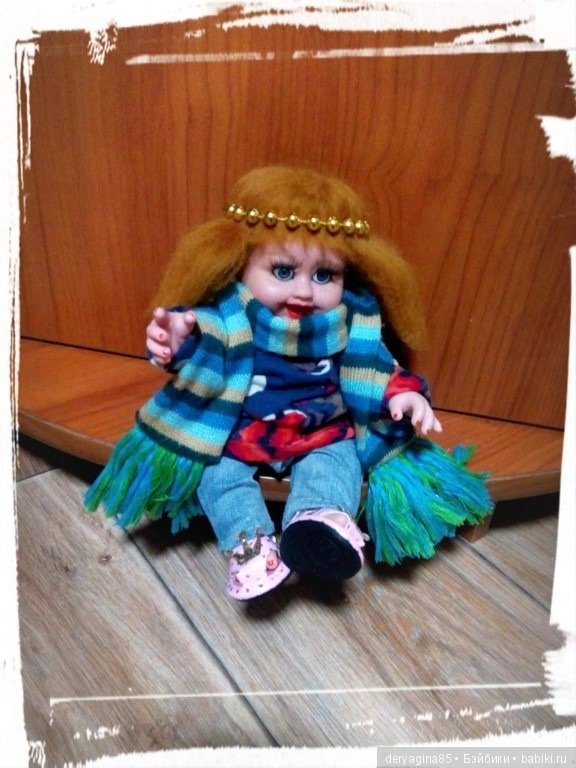 Китайский пупс — Реставрация и преображение кукол: ремонт (фото 10)