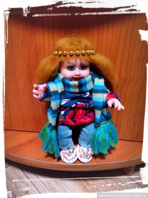 Китайский пупс — Реставрация и преображение кукол: ремонт (фото 8)