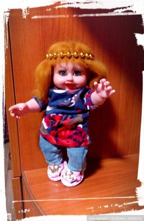 Китайский пупс — Реставрация и преображение кукол: ремонт (фото 9)