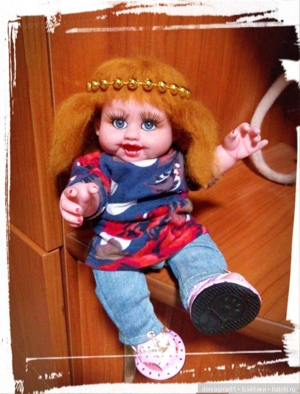 Китайский пупс — Реставрация и преображение кукол: ремонт (фото 2)