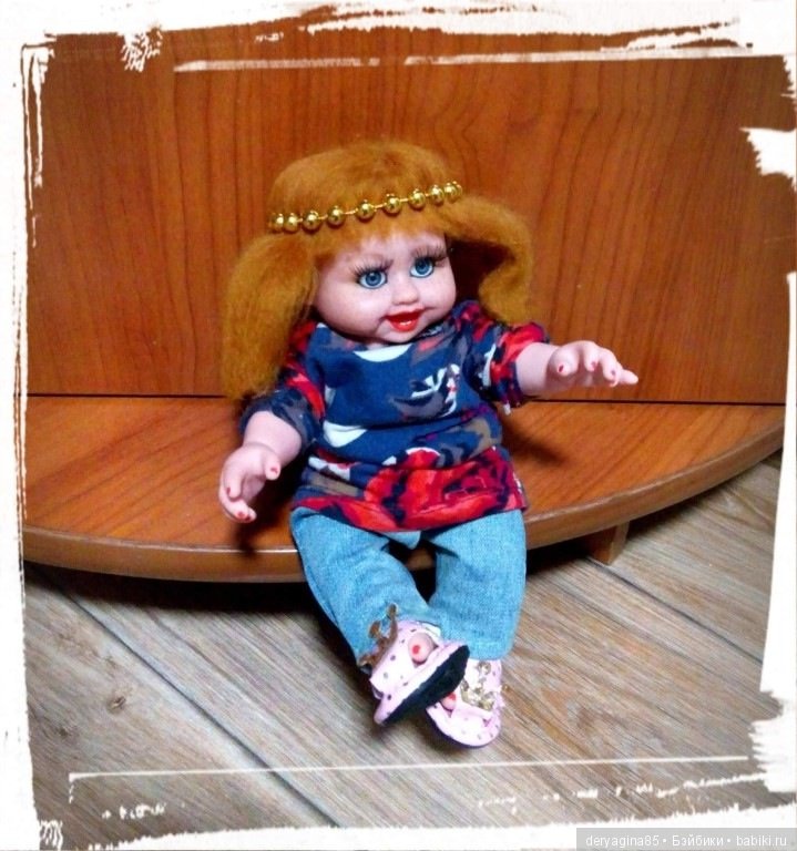 Китайский пупс — Реставрация и преображение кукол: ремонт (фото 5)