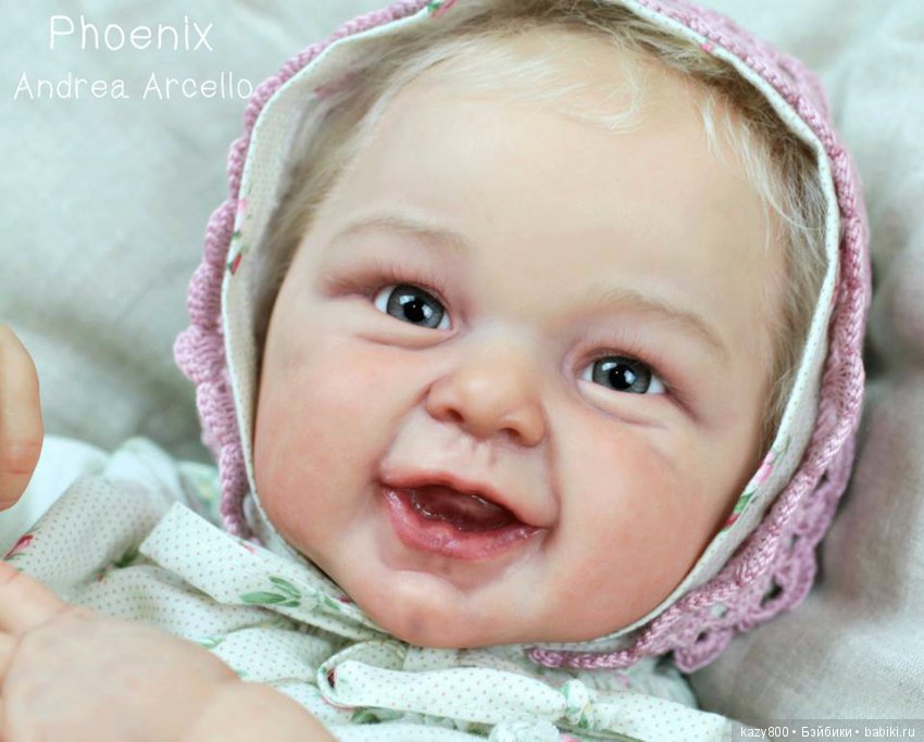 Море позитива! Молд Phoenix от Andrea Arcello. Куклы реборн Елены Коротковой (фото 4)