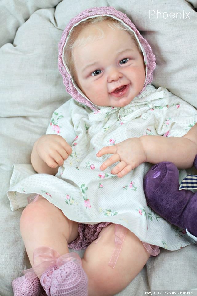 Море позитива! Молд Phoenix от Andrea Arcello. Куклы реборн Елены Коротковой (фото 5)