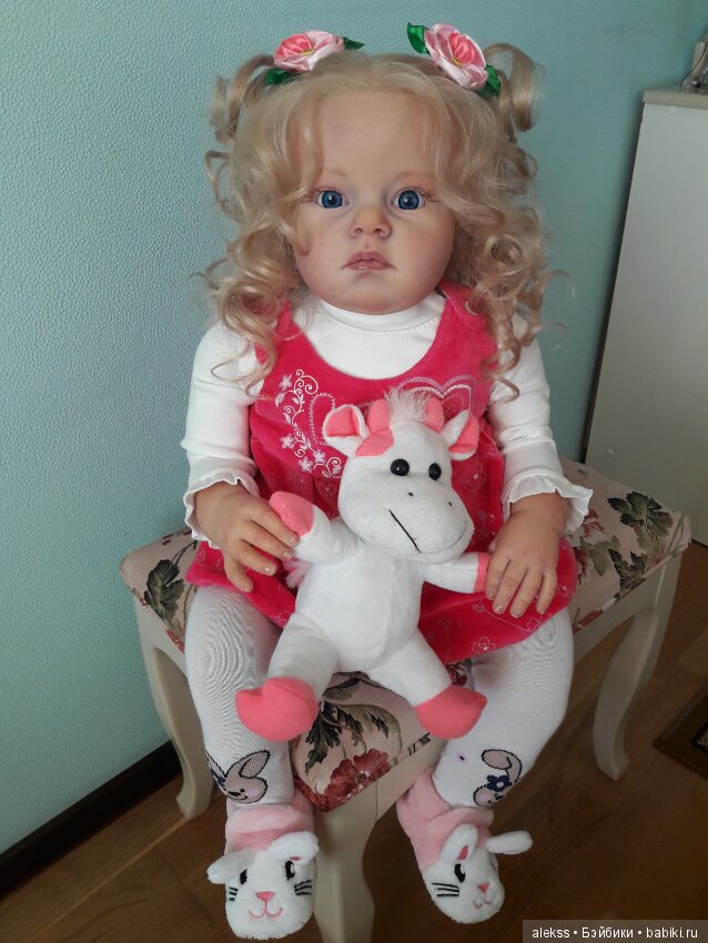 Вот такая получилась малышка реборн Танюша (фото 9)