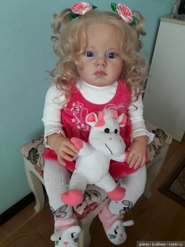 Вот такая получилась малышка реборн Танюша (фото 2)