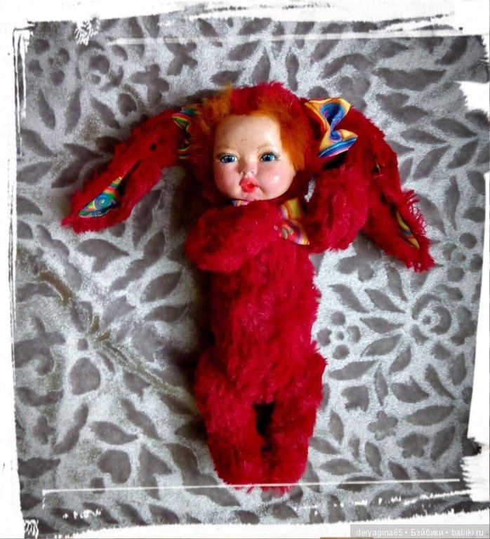 Тедди-долл — Игрушки в смешанной технике (мех и глина): Арт (фото 2)