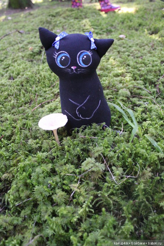 Кошечка красавица — Домашние фото авторских игрушек: Тедди