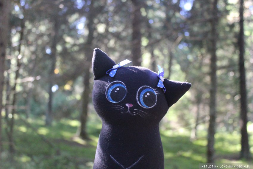 Кошечка красавица — Домашние фото авторских игрушек: Тедди