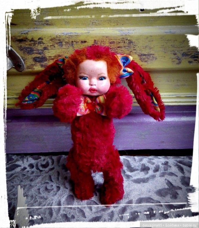 Тедди-долл — Игрушки в смешанной технике (мех и глина): Арт (фото 7)