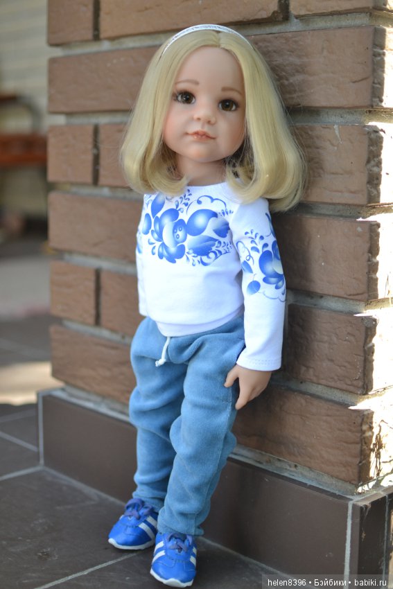Спортивный стиль от Модного дома "Валери". Одежда для кукол Gotz (фото 7)