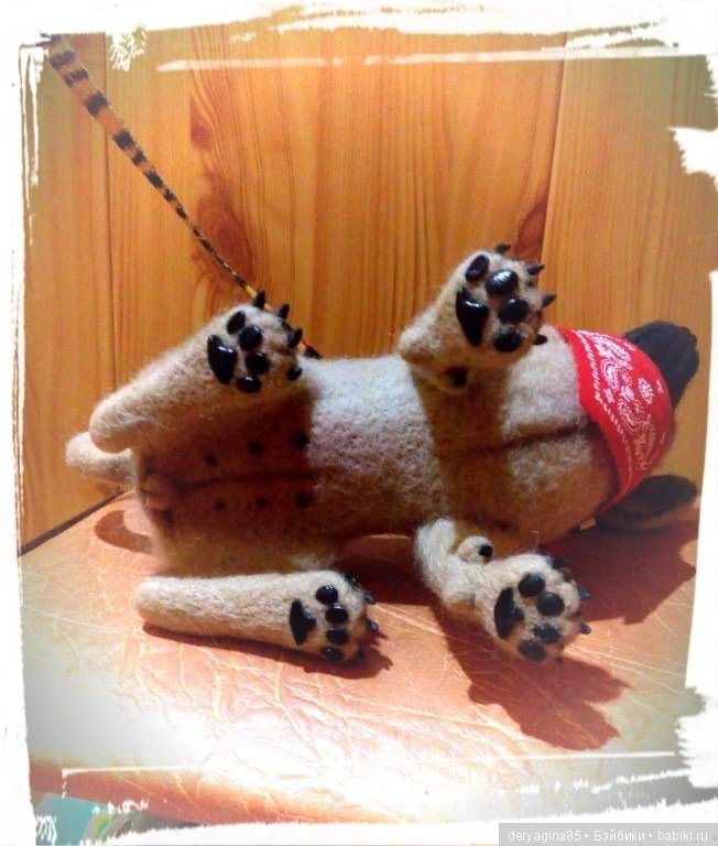 Чихуа — Валяные игрушки из шерсти: сухое валяние (фото 7)