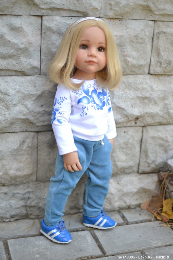 Спортивный стиль от Модного дома "Валери". Одежда для кукол Gotz (фото 4)