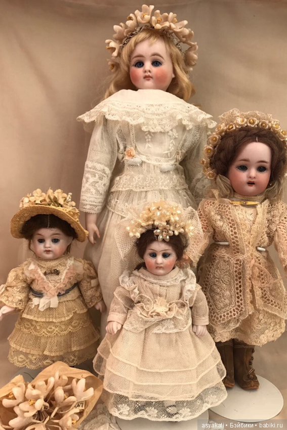Куколки-невесты — Редкие антикварные куклы и реплики: воск
