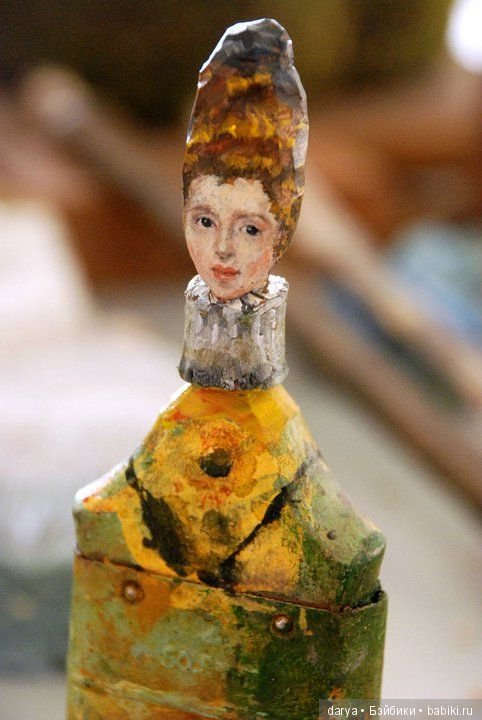 Куклы на кисточках, автор Rebecca Szeto