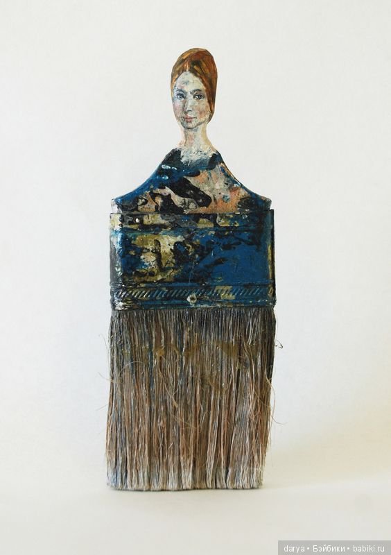 Куклы на кисточках, автор Rebecca Szeto (фото 3)