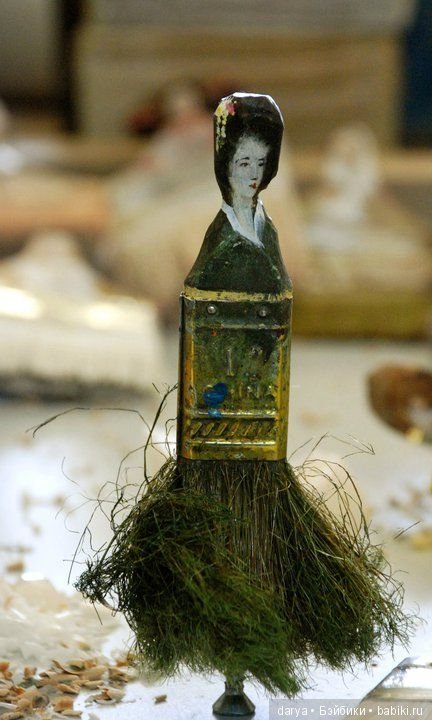 Куклы на кисточках, автор Rebecca Szeto (фото 5)