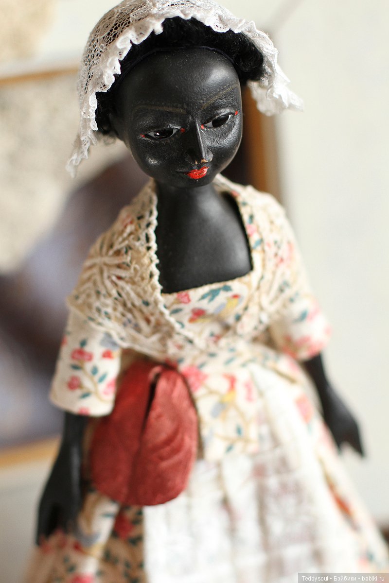 Queen Anne Style black Dolls, темнокожие куклы