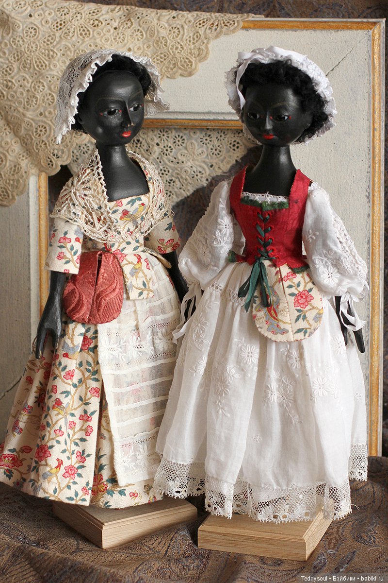 Queen Anne Style black Dolls, темнокожие куклы (фото 7)