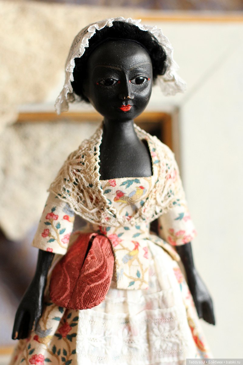 Queen Anne Style black Dolls, темнокожие куклы