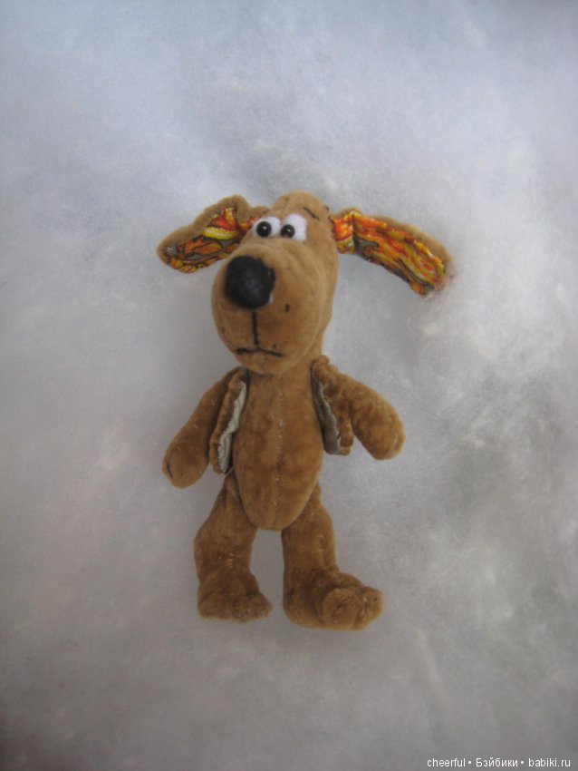 Собака-друг человека — Текстильные игрушки и примитивы: кофейные