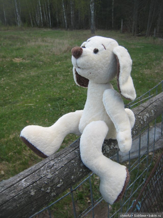 Собака-друг человека — Текстильные игрушки и примитивы: кофейные