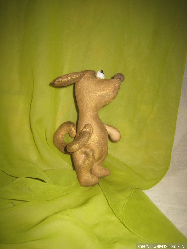 Собака-друг человека — Текстильные игрушки и примитивы: кофейные