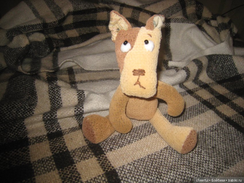 Собака-друг человека — Текстильные игрушки и примитивы: кофейные