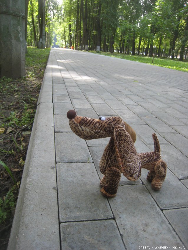 Собака-друг человека — Текстильные игрушки и примитивы: кофейные