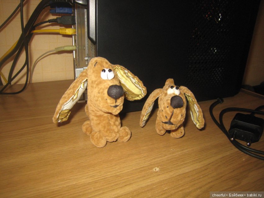 Собака-друг человека — Текстильные игрушки и примитивы: кофейные