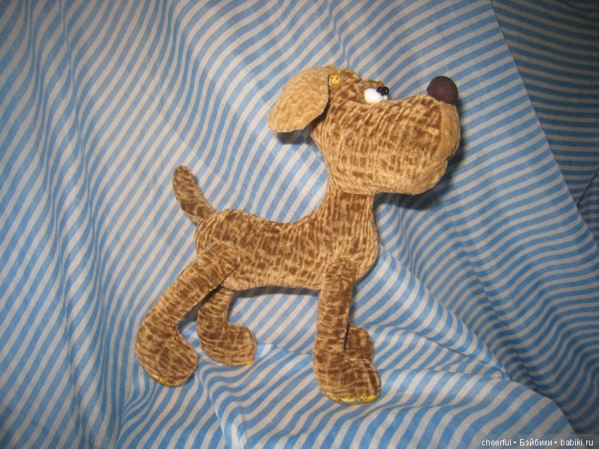 Собака-друг человека — Текстильные игрушки и примитивы: кофейные