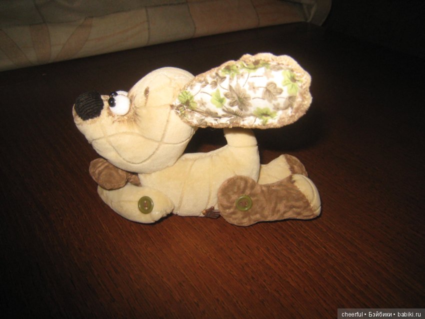 Собака-друг человека — Текстильные игрушки и примитивы: кофейные