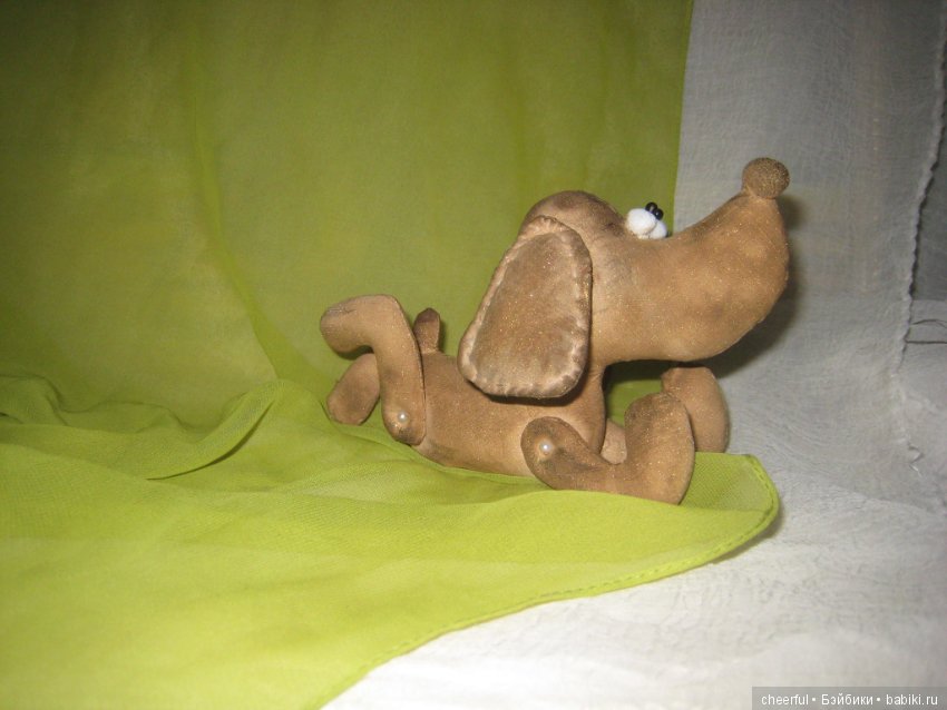 Собака-друг человека — Текстильные игрушки и примитивы: кофейные