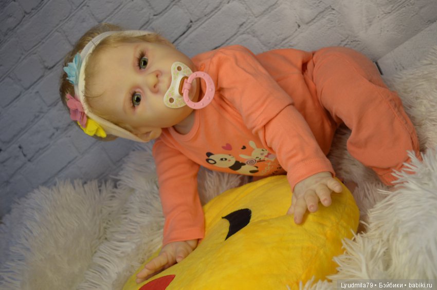 Куколка реборн Lilli-Marlaine by Sylvia Manning. Мастерская Людмилы Скрылёвой