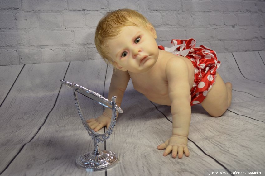 Куколка реборн Lilli-Marlaine by Sylvia Manning. Мастерская Людмилы Скрылёвой (фото 4)