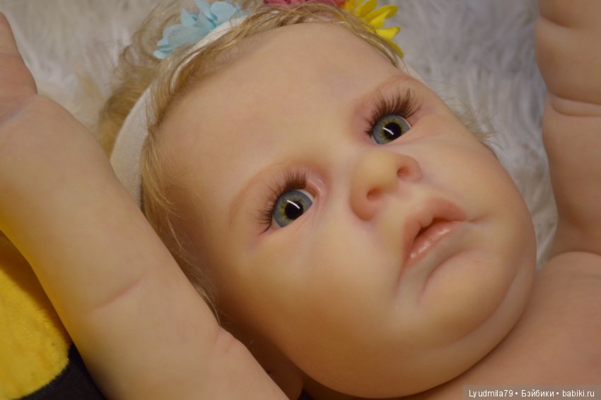 Куколка реборн Lilli-Marlaine by Sylvia Manning. Мастерская Людмилы Скрылёвой