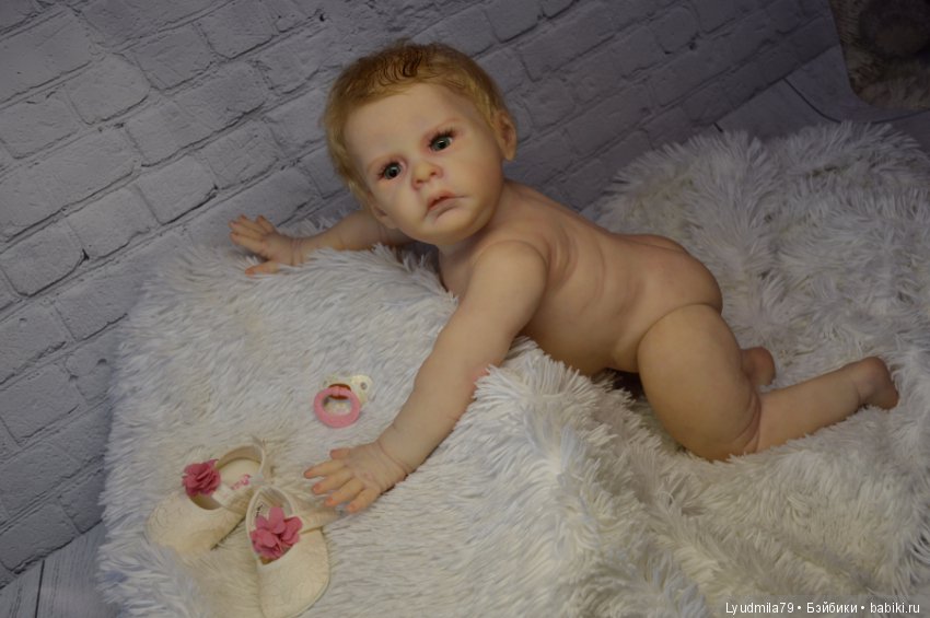 Куколка реборн Lilli-Marlaine by Sylvia Manning. Мастерская Людмилы Скрылёвой