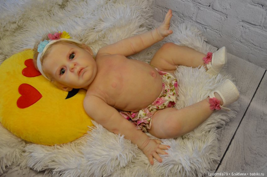 Куколка реборн Lilli-Marlaine by Sylvia Manning. Мастерская Людмилы Скрылёвой (фото 9)