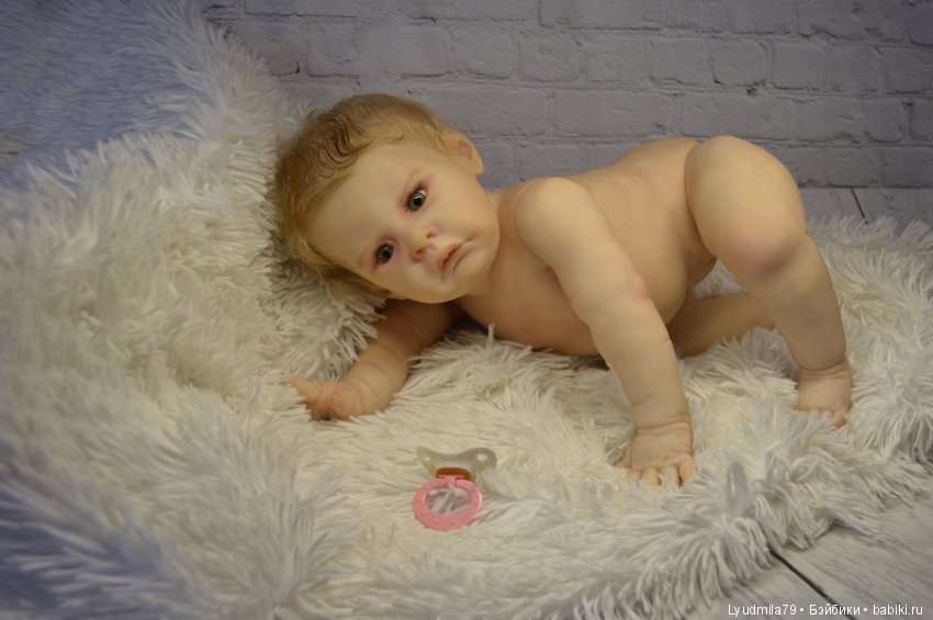 Куколка реборн Lilli-Marlaine by Sylvia Manning. Мастерская Людмилы Скрылёвой