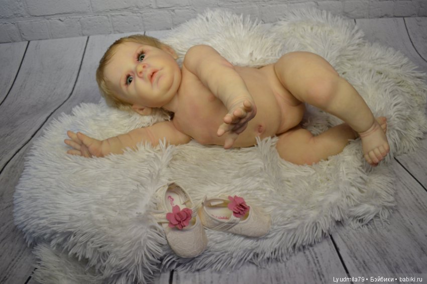 Куколка реборн Lilli-Marlaine by Sylvia Manning. Мастерская Людмилы Скрылёвой
