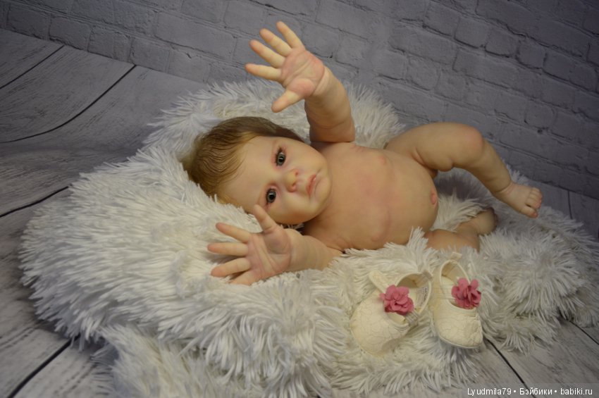 Куколка реборн Lilli-Marlaine by Sylvia Manning. Мастерская Людмилы Скрылёвой