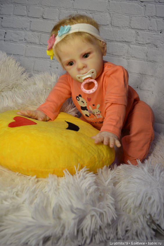 Куколка реборн Lilli-Marlaine by Sylvia Manning. Мастерская Людмилы Скрылёвой