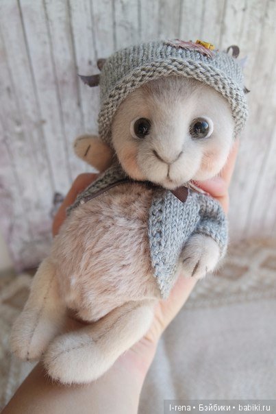 Хрумка — Авторские мишки Тедди и друзья: фото (фото 3)