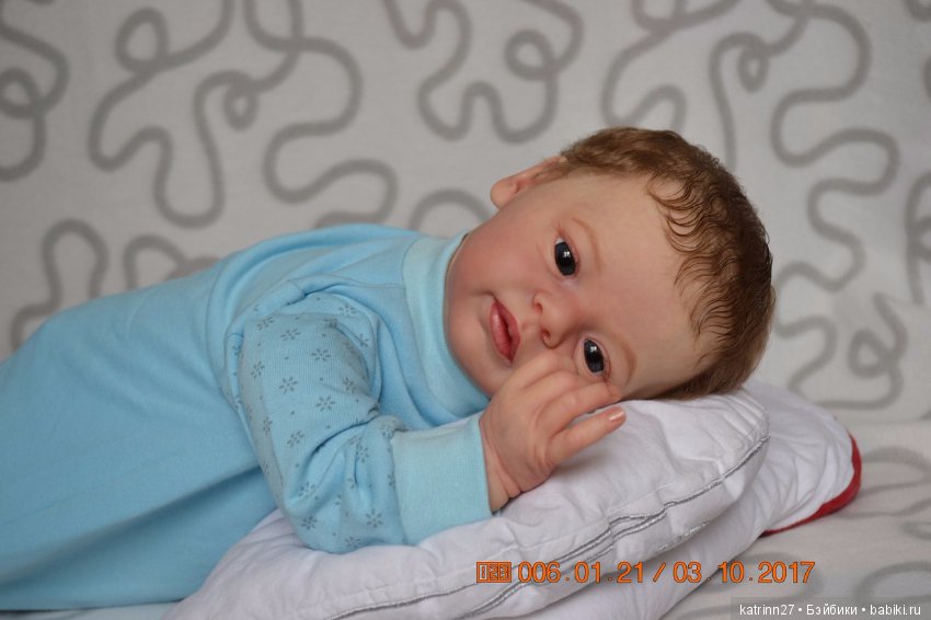 Кукла реборн Ленька, молд Larry by Natali Blick. Автор Ekaterina Abbyasova babies