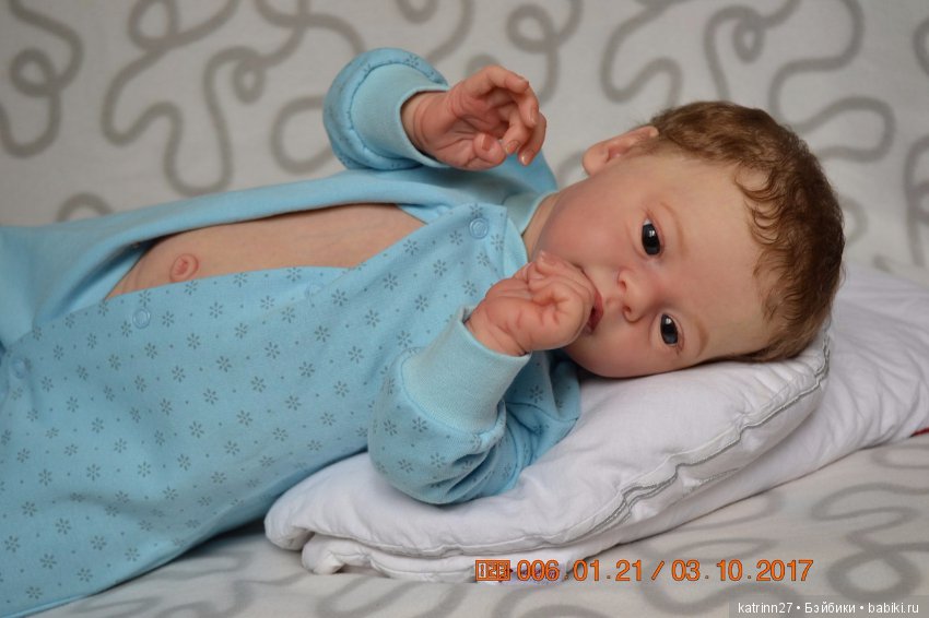 Кукла реборн Ленька, молд Larry by Natali Blick. Автор Ekaterina Abbyasova babies (фото 10)