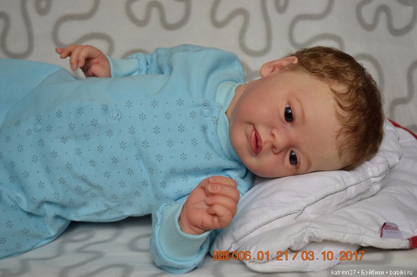 Кукла реборн Ленька, молд Larry by Natali Blick. Автор Ekaterina Abbyasova babies (фото 5)