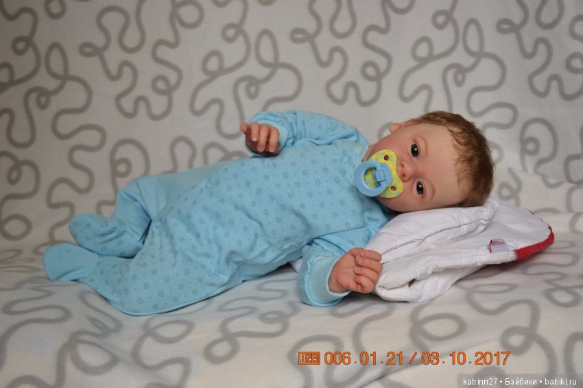 Кукла реборн Ленька, молд Larry by Natali Blick. Автор Ekaterina Abbyasova babies (фото 2)