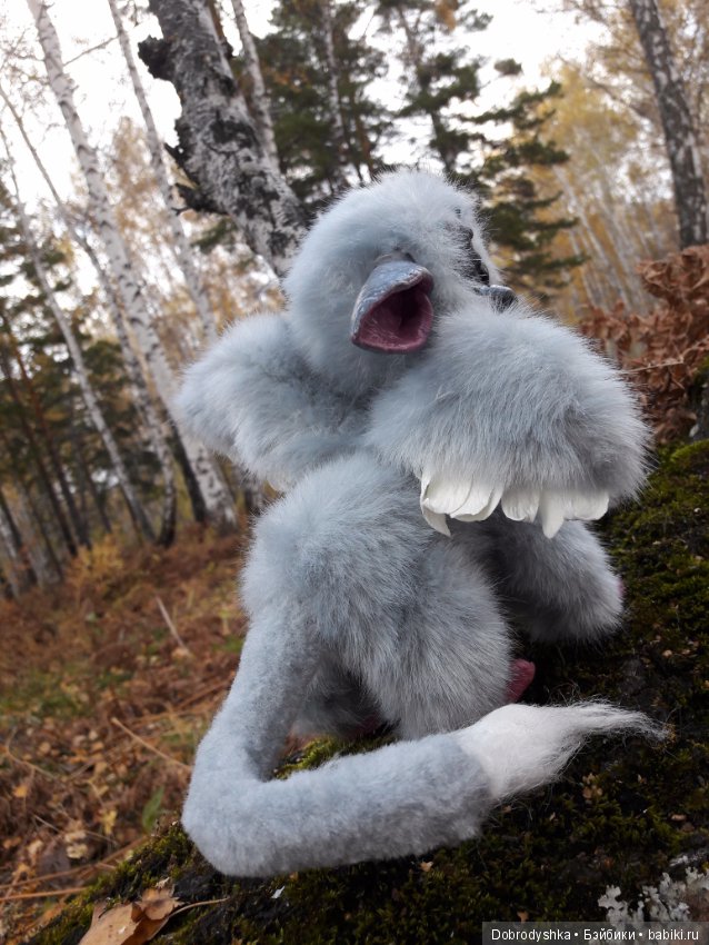 Трико — Игрушки в смешанной технике (мех и глина): Арт (фото 6)